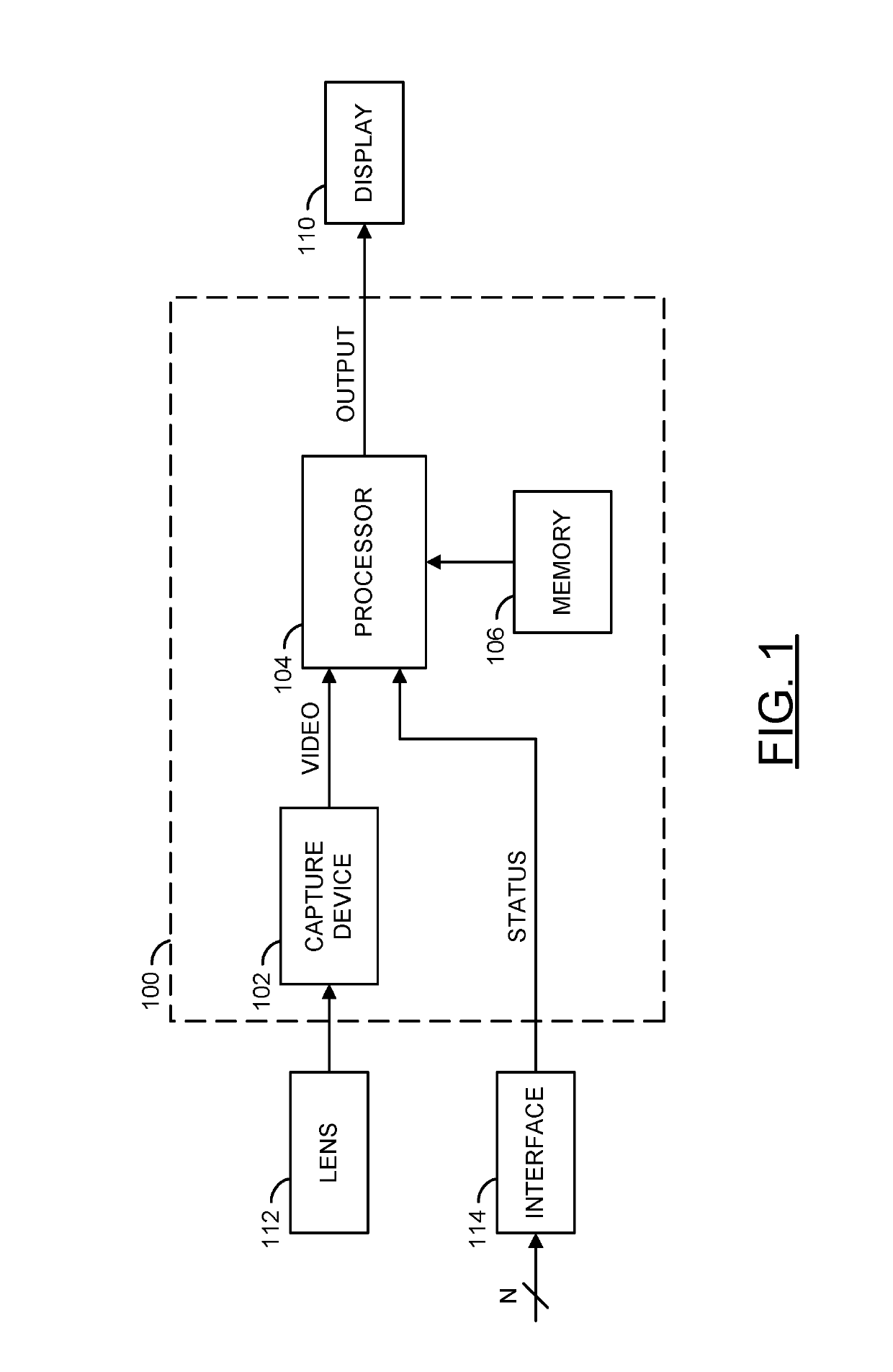 Reduction of LED headlight flickering in electronic mirror applications