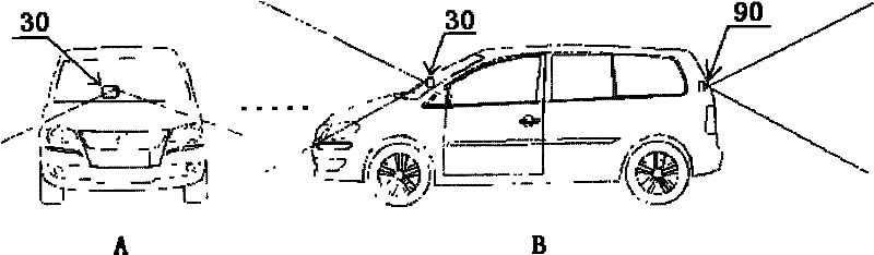 Vehicle-bone navigation and video recording integration system and method