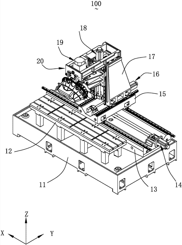 Drilling-milling tapping machine