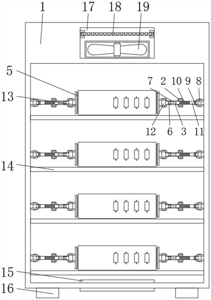 Network security equipment based on NAT method