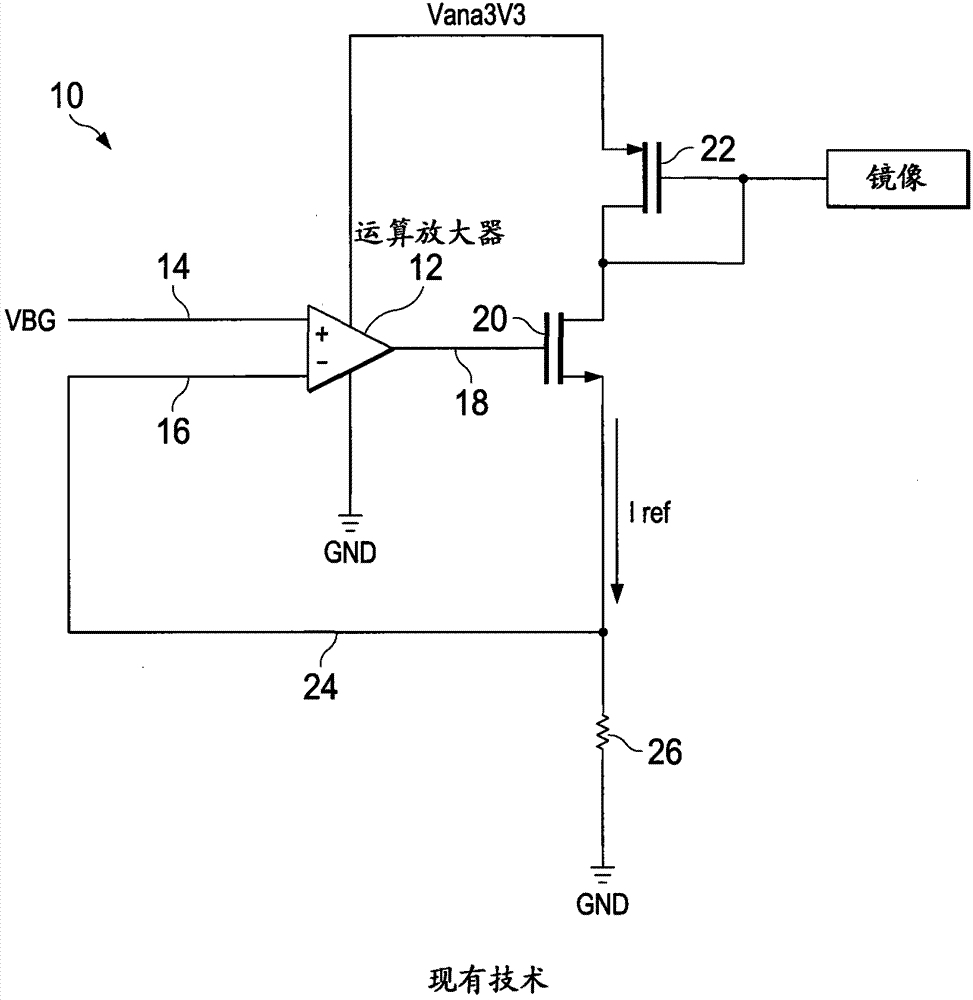 Current reference circuit for temperature and process compensation
