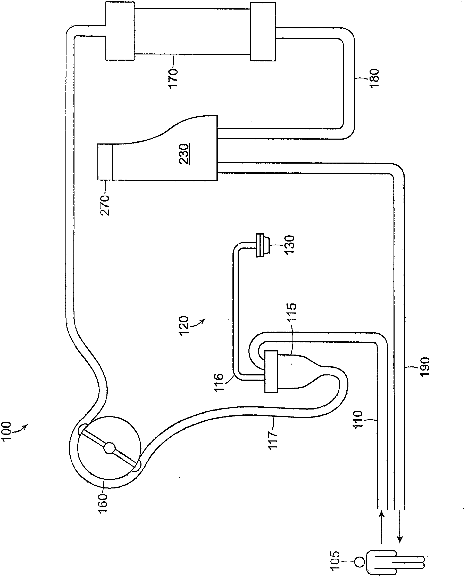 Apparatus and method for venting gas from a liquid
