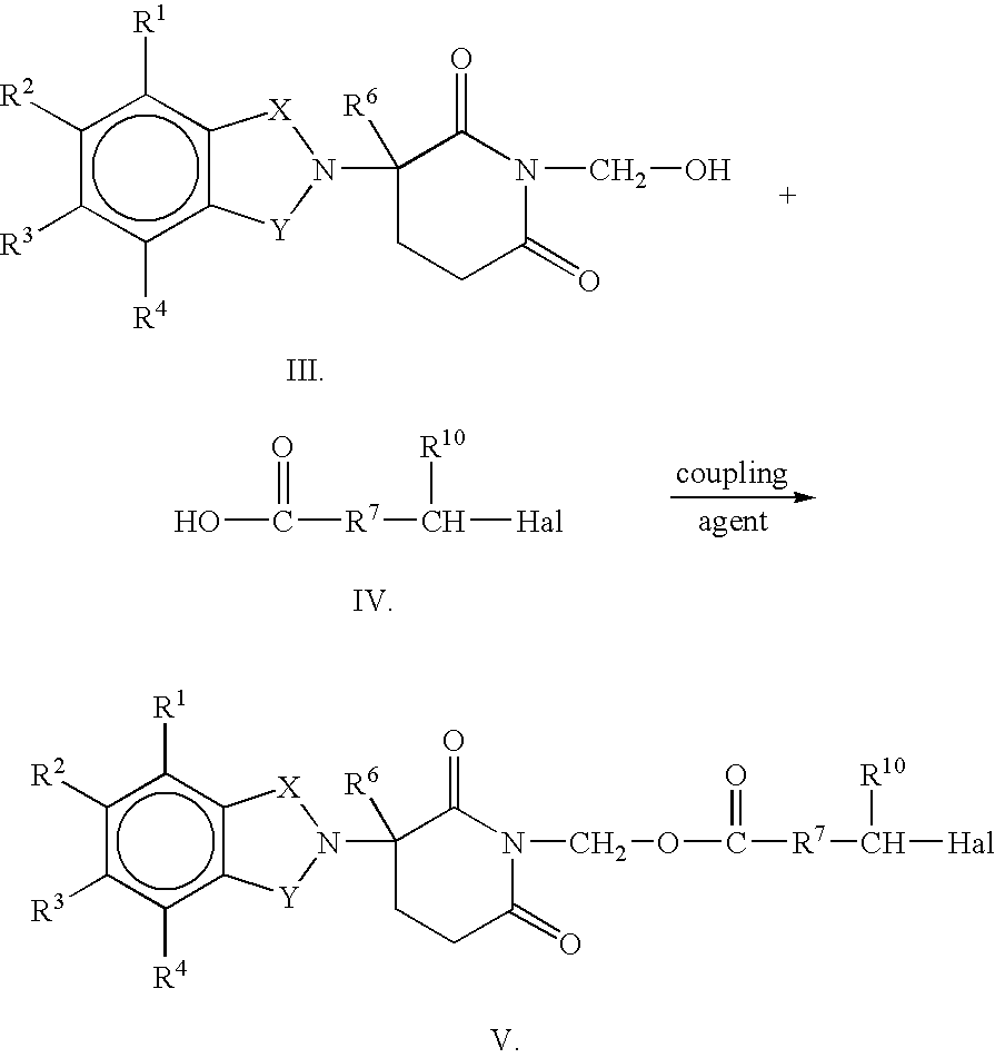 Substituted 2-(2,6-dioxopiperidin-3-yl)-phthalimides and -1-oxoisoindolines and method of reducing TNFα levels