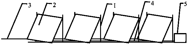 A method for sealing the water-soaked manure drainage ditch of pig houses in cold regions