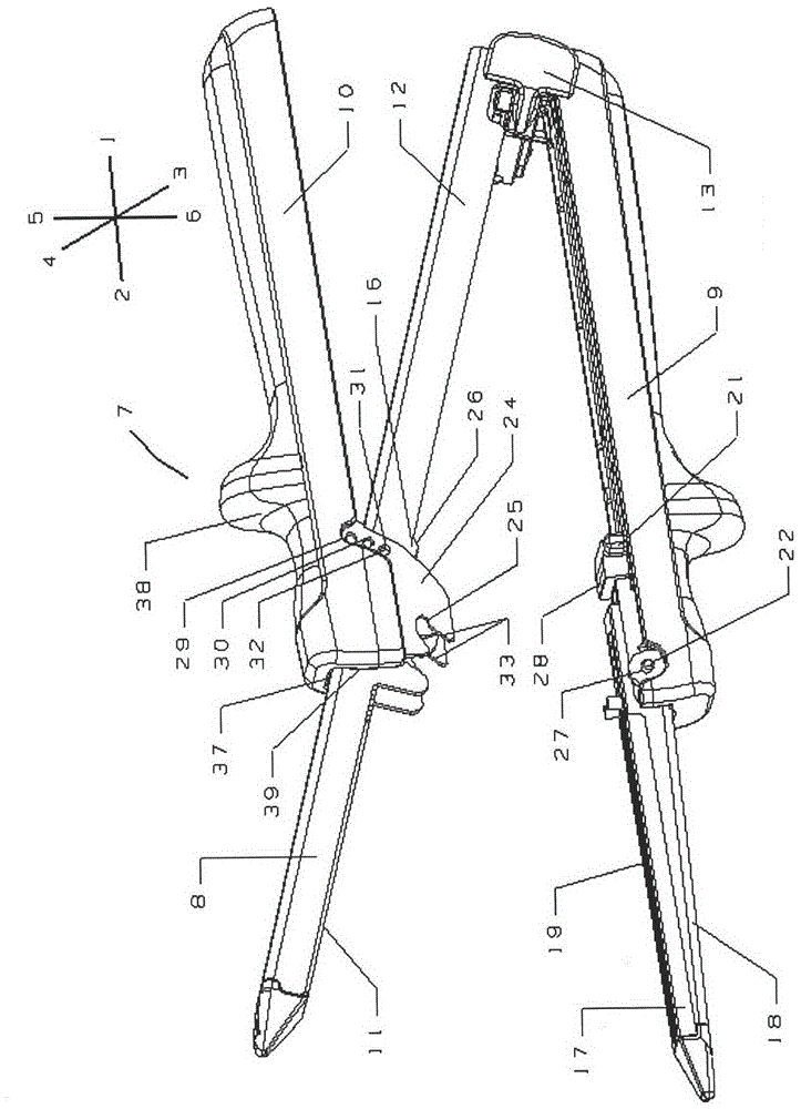 Clamping hook of surgical linear cutting stapler