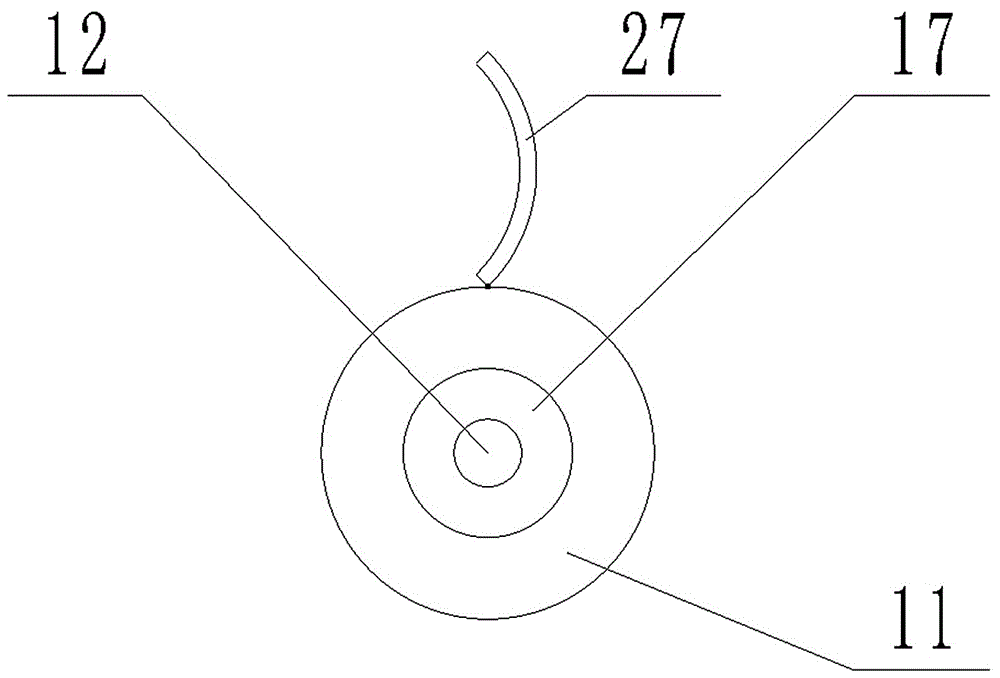 Recycling device of wheat stubble and straw