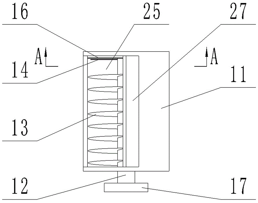 Recycling device of wheat stubble and straw