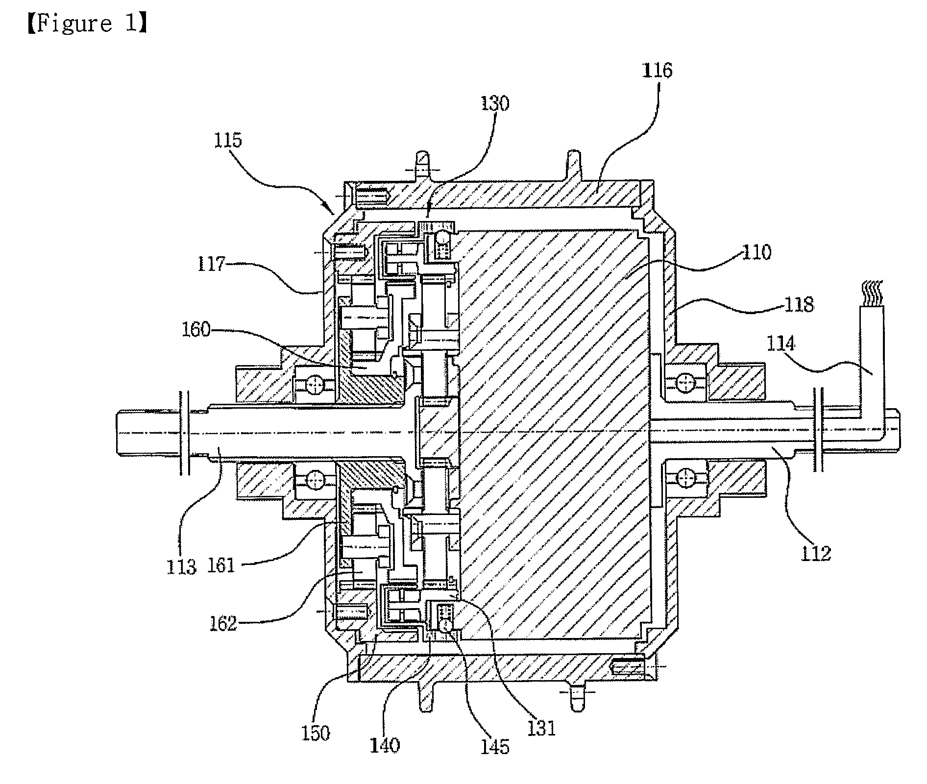 Transmission for motor and controlling device thereof