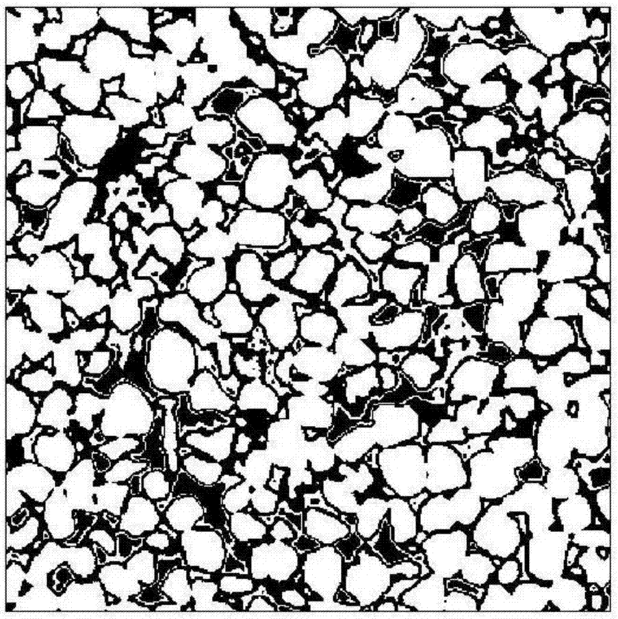 Fractal dimension measuring and calculating method for effective pores of hydrate-containing sediments