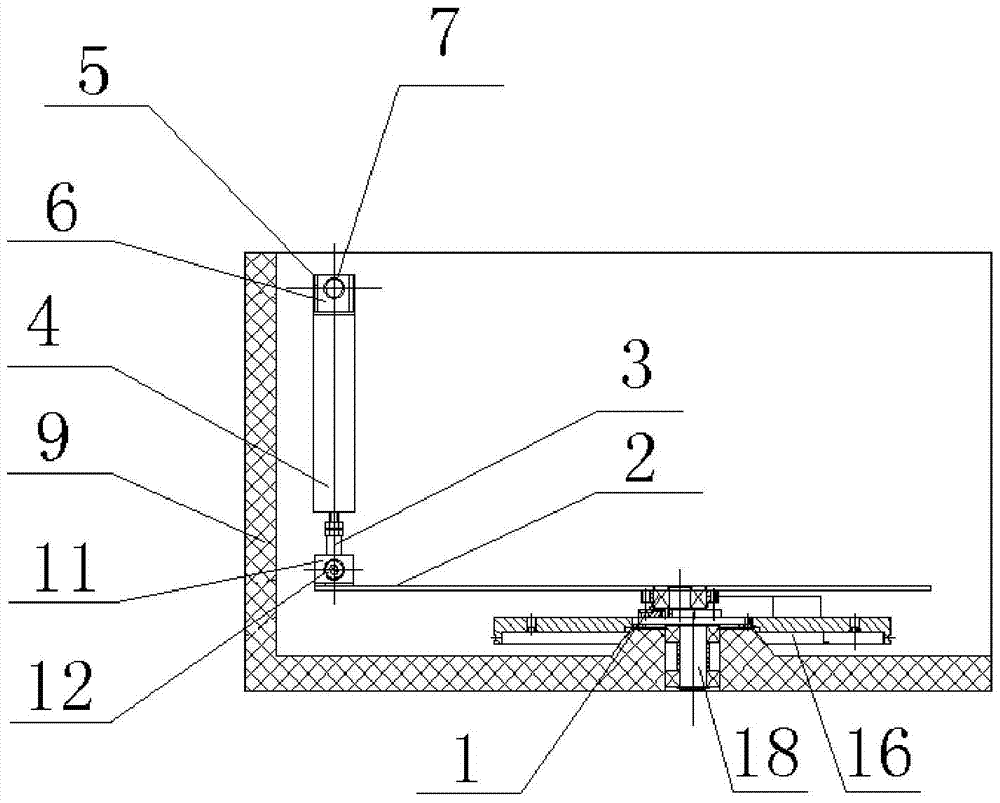 Cultivation oscillator suspension frame type gyratory oscillation mechanism