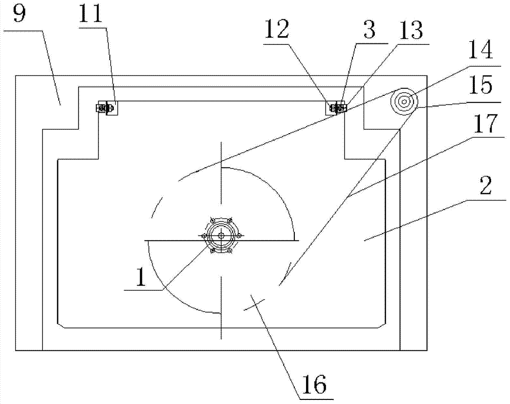 Cultivation oscillator suspension frame type gyratory oscillation mechanism