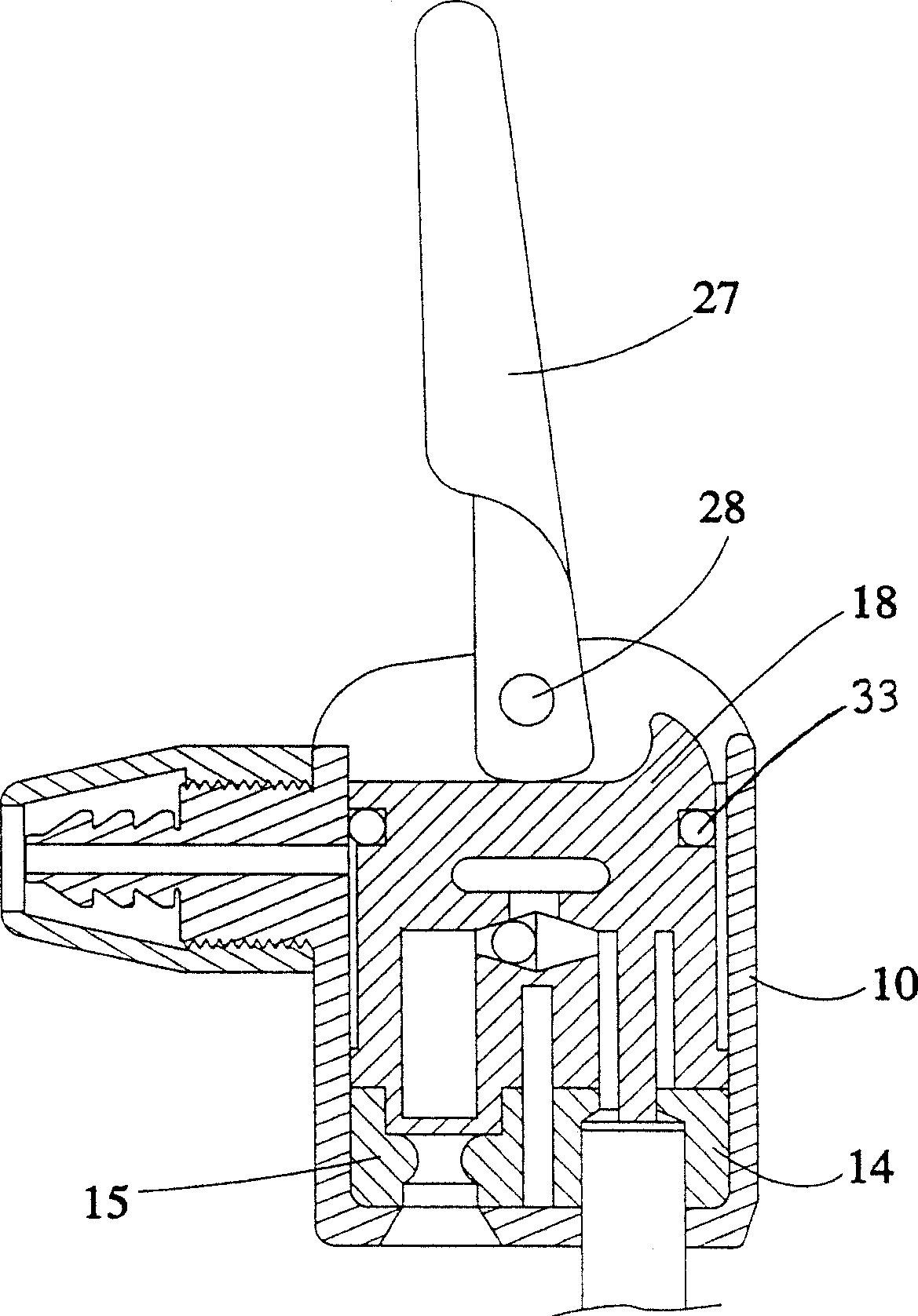Air-valve joint of air-inflating device