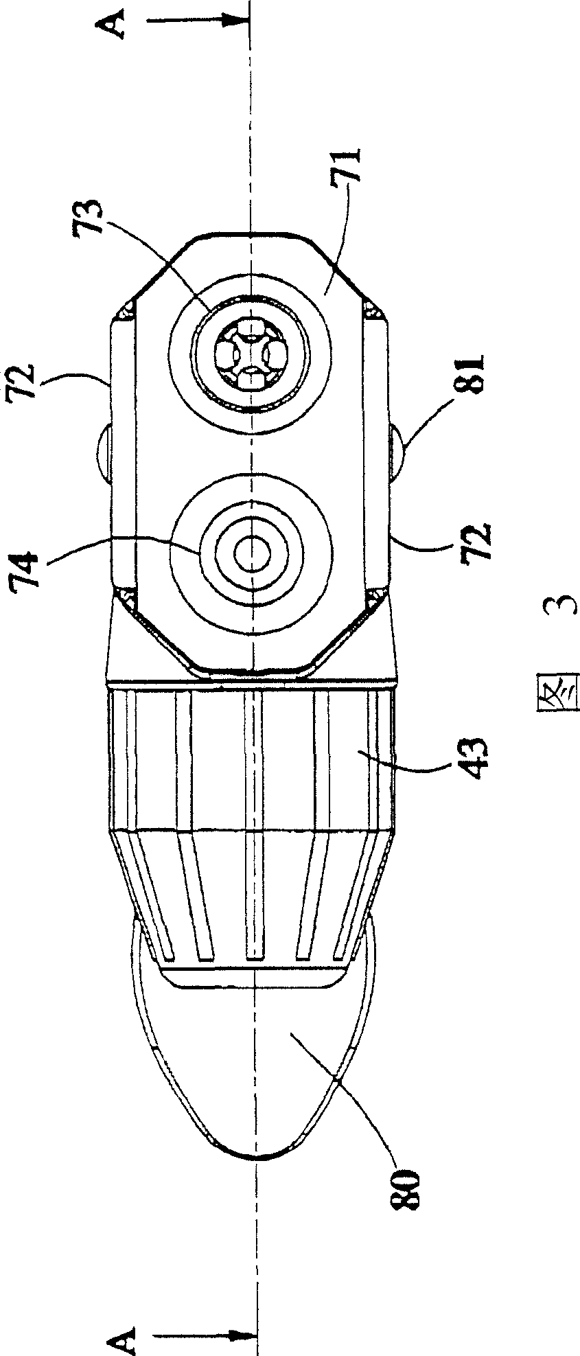 Air-valve joint of air-inflating device