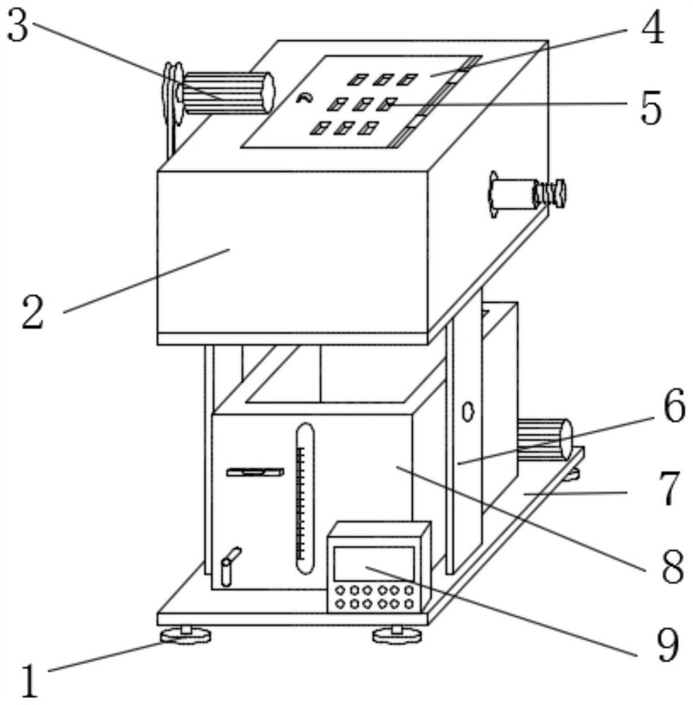 Roadbed compactness test detection equipment