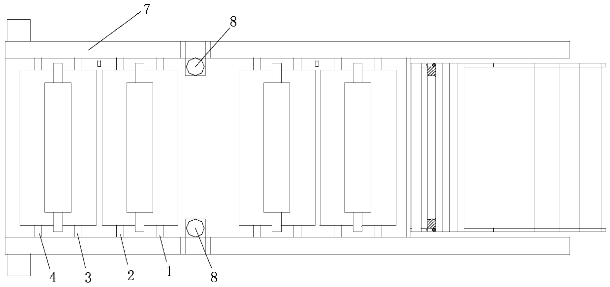 An automatic unwinding machine for mulch film