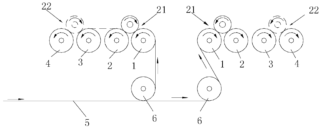 An automatic unwinding machine for mulch film