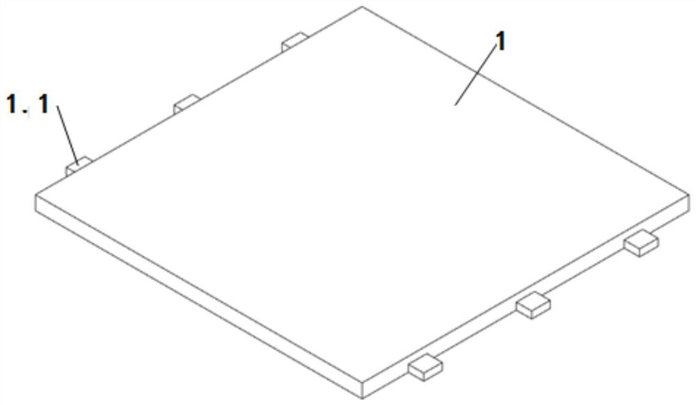 Detachable mounting structure for photovoltaic panel on building roof and use method