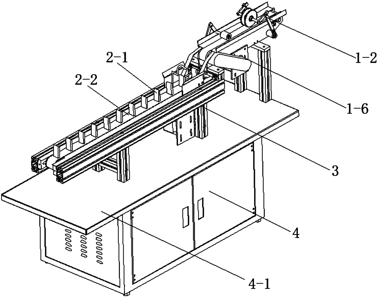 Card collection device for intelligent card packaging equipment