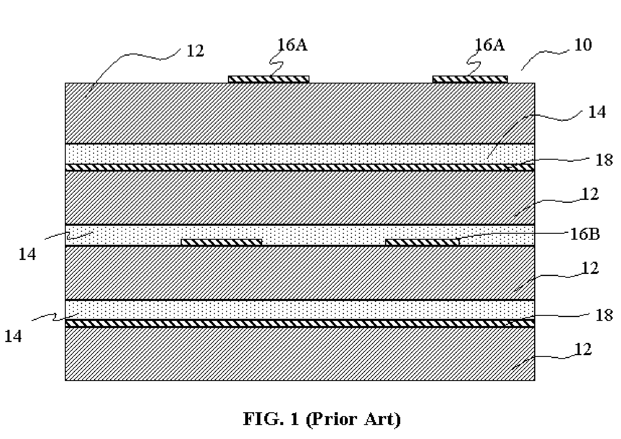 Multi-layered high-speed printed circuit boards comprised of stacked dielectric systems
