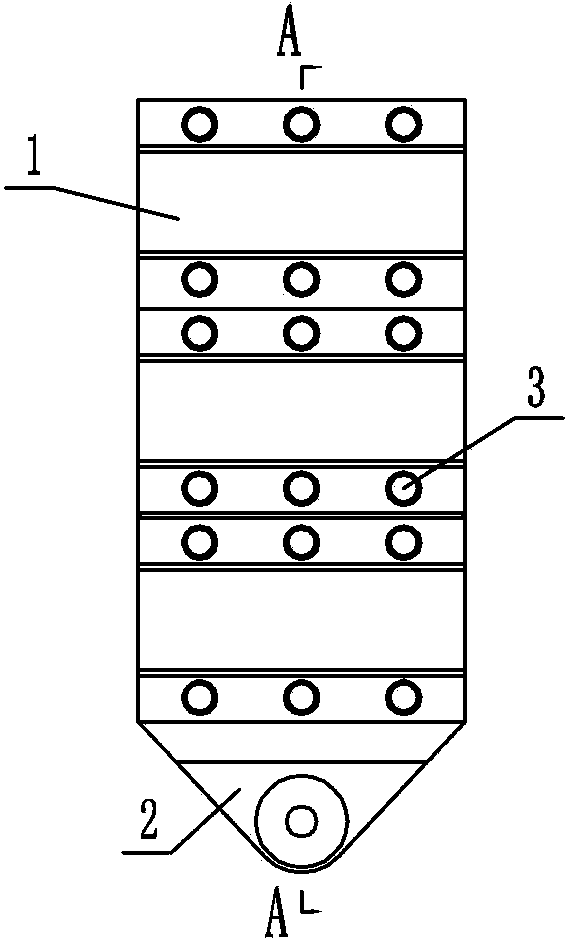 Combined-type cable holder with replaceable main cables