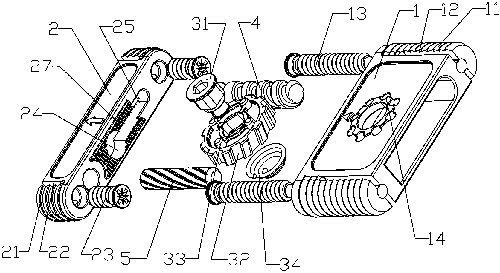 Adjustable self-locking type fully-concealed connecting piece for furniture board bodies