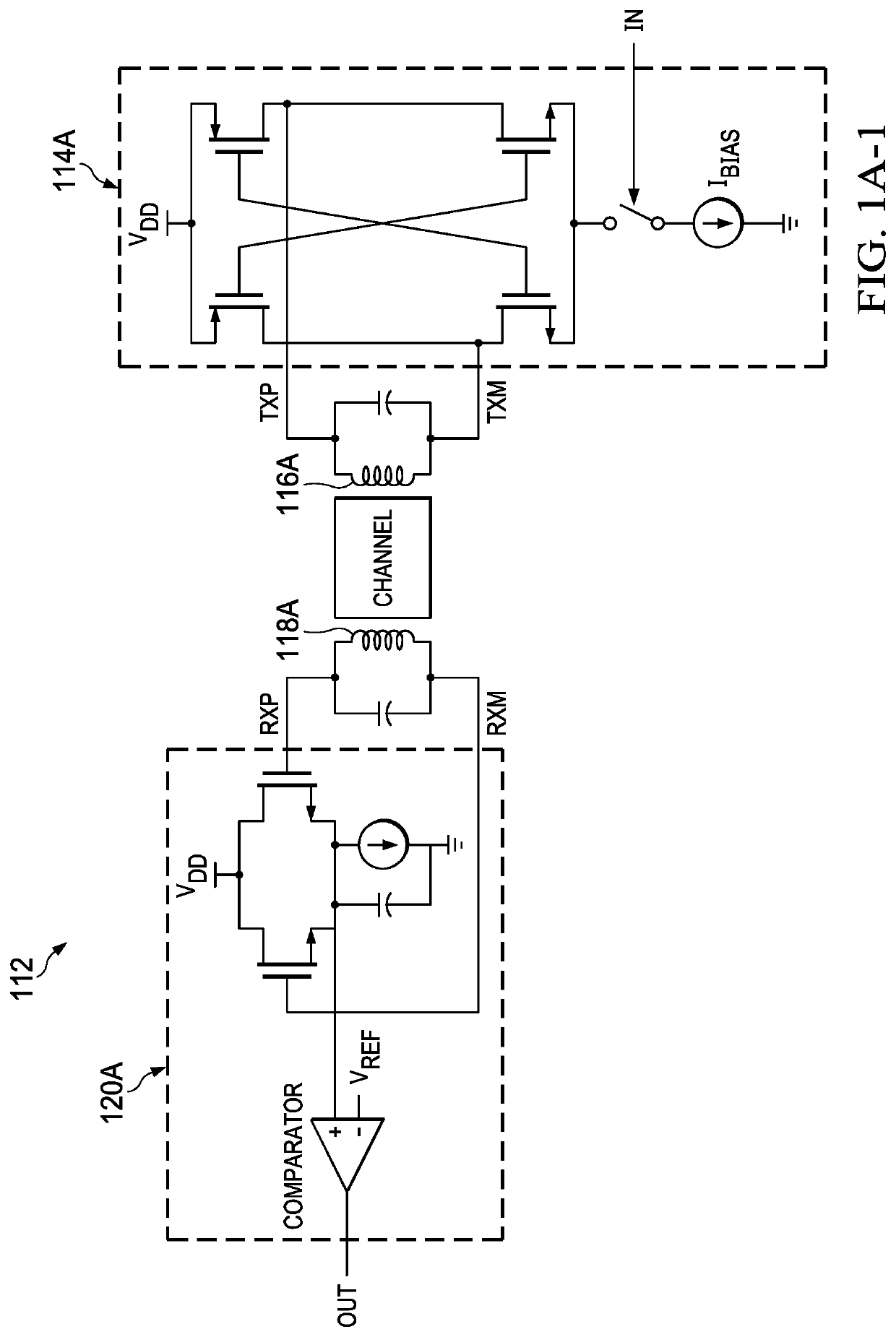 Crosstalk reduction in receiver inductive loop using capturing loop in transmitting inductive loop