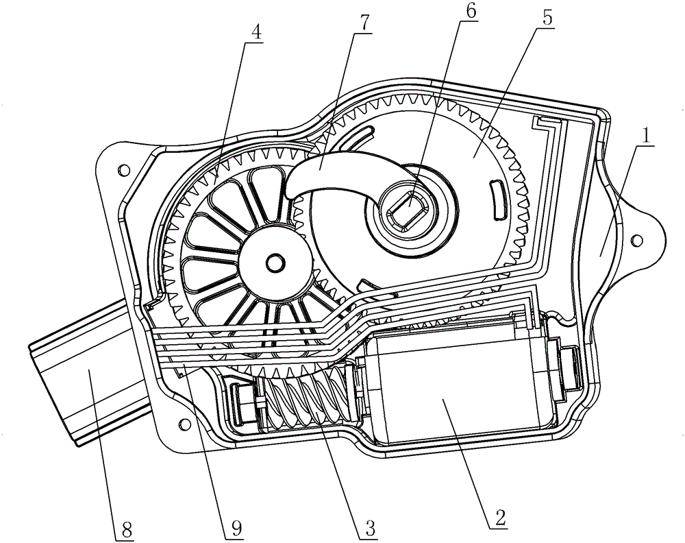 An operating method of an electric actuator for a car door lock