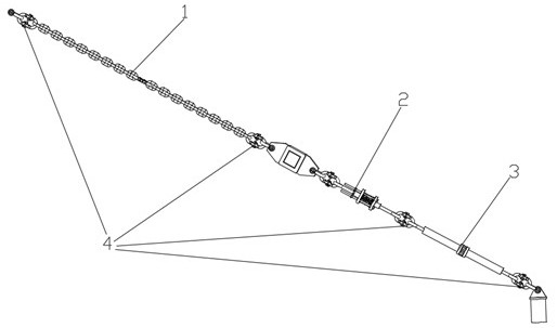 An aircraft mooring device and mooring method