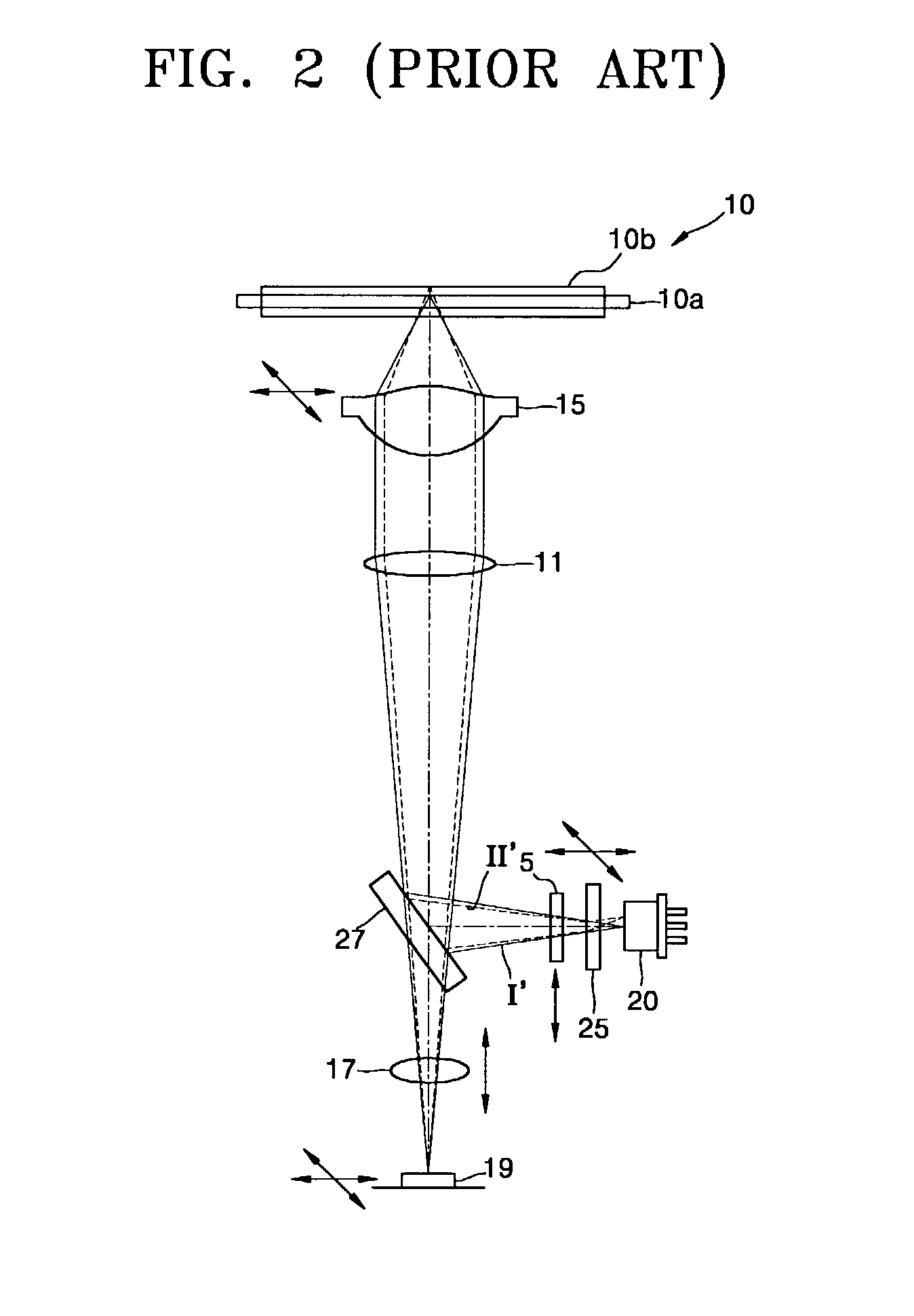 Compatible optical pickup and method of aligning optical axes therein