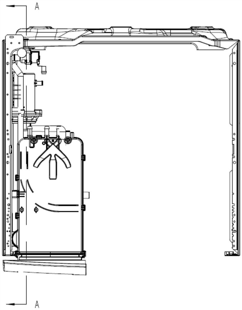 A washing machine with a water purification device