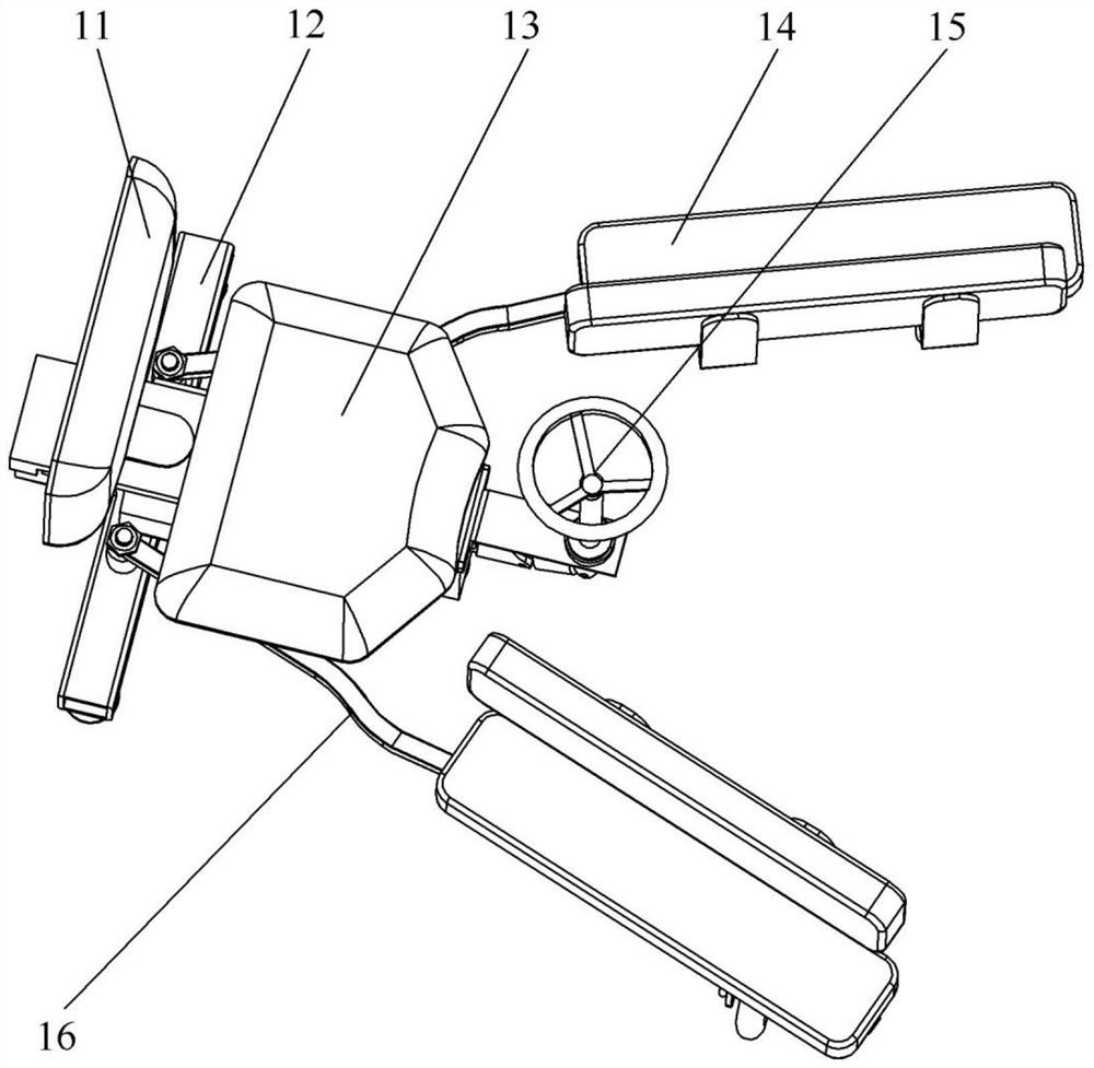 An intelligent device for dance ligament stretching training and its application method