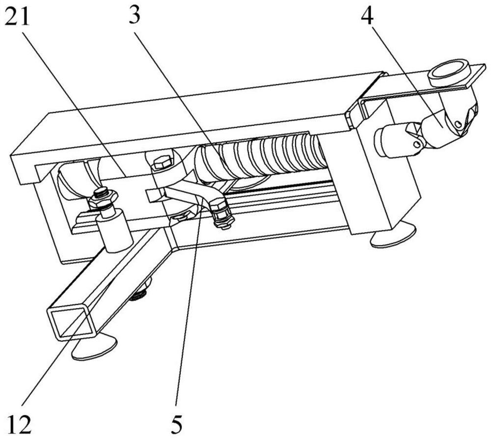 An intelligent device for dance ligament stretching training and its application method