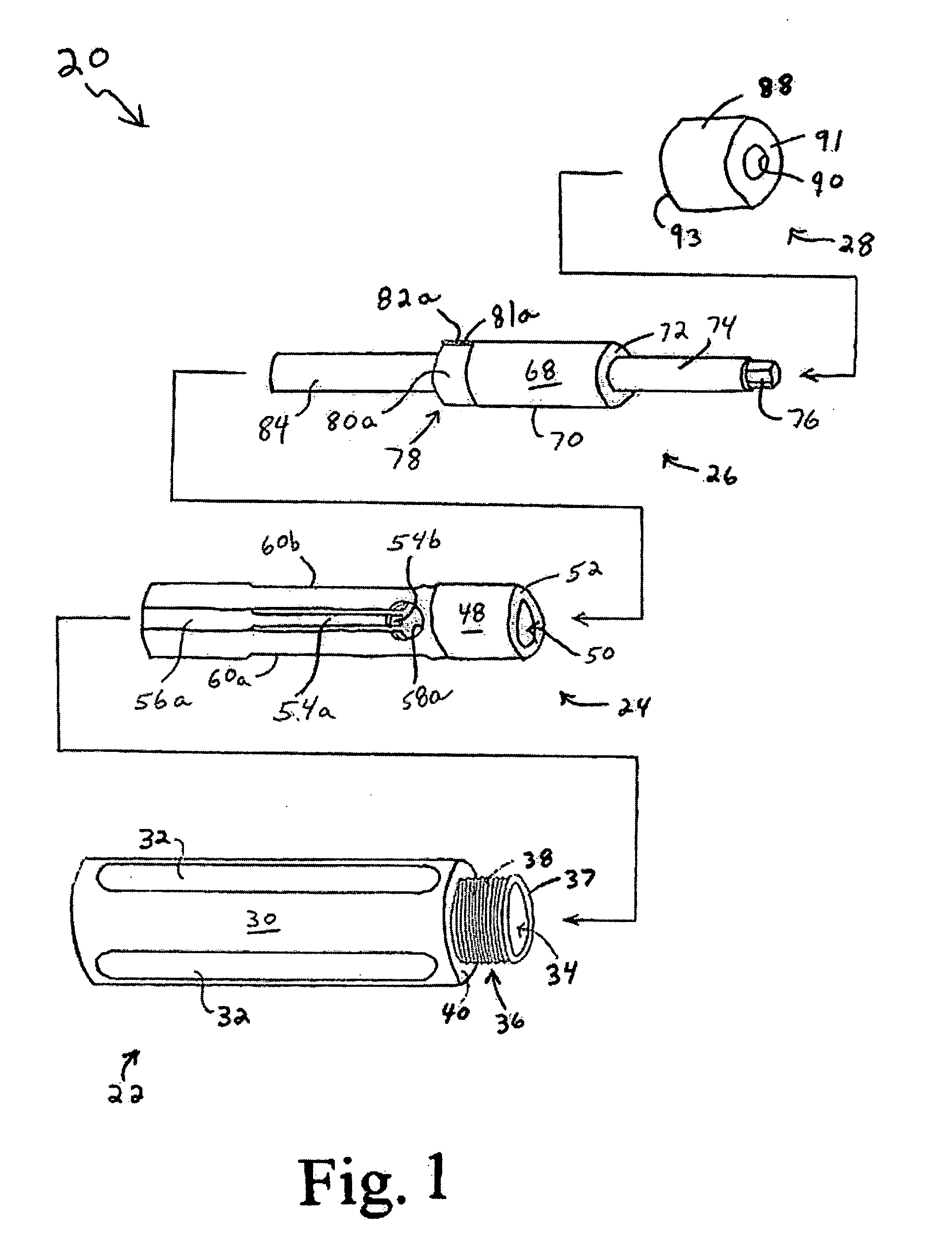 Torque limiting driver with easily disassembled components for sterilization