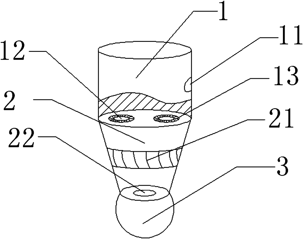 Unloading collection device for factory