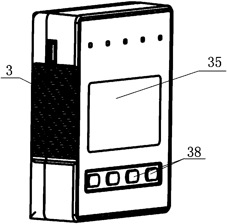 Display and control equipment for man-machine interaction for switch apparatus