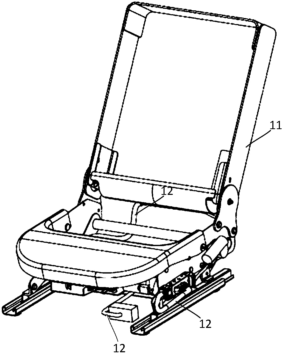 Car seat without wire harness
