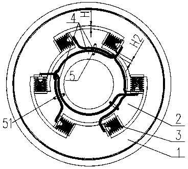 Damping-variable elastic wheel as well as assembling method and rigidity design method thereof