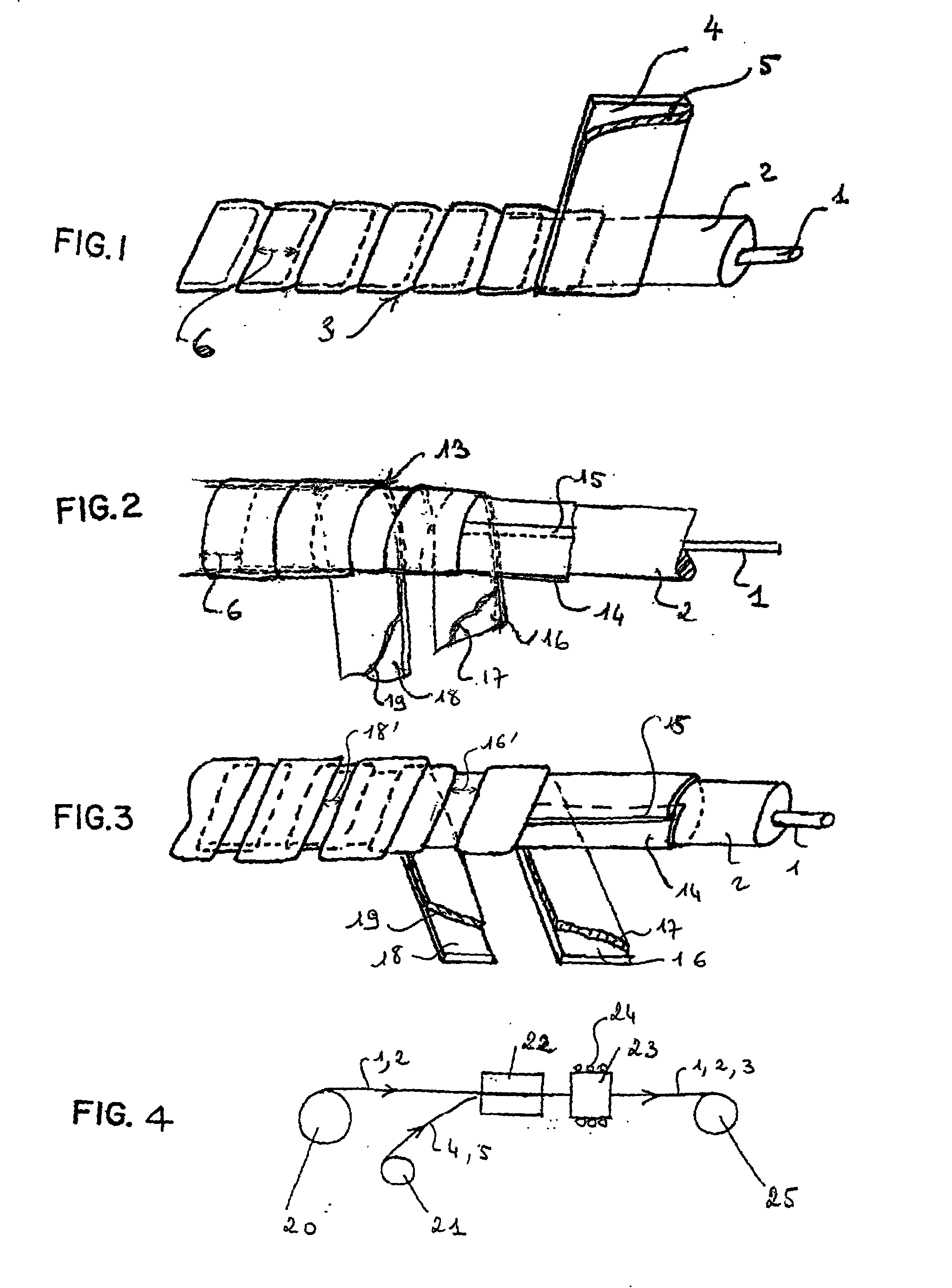 Flexible coaxial cable and a method of manufacturing it