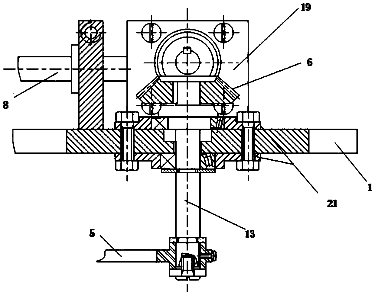 Double-drive five-bar slider parallel mechanism CNC machining platform