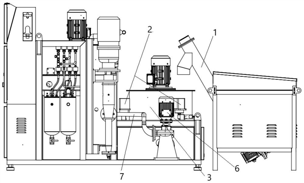 Paste spraying equipment capable of continuously spraying