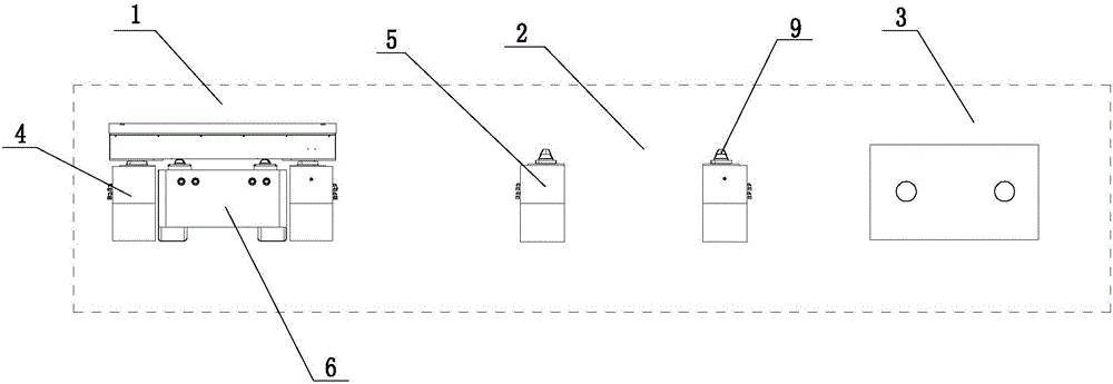 Transfer system for aircraft part machining