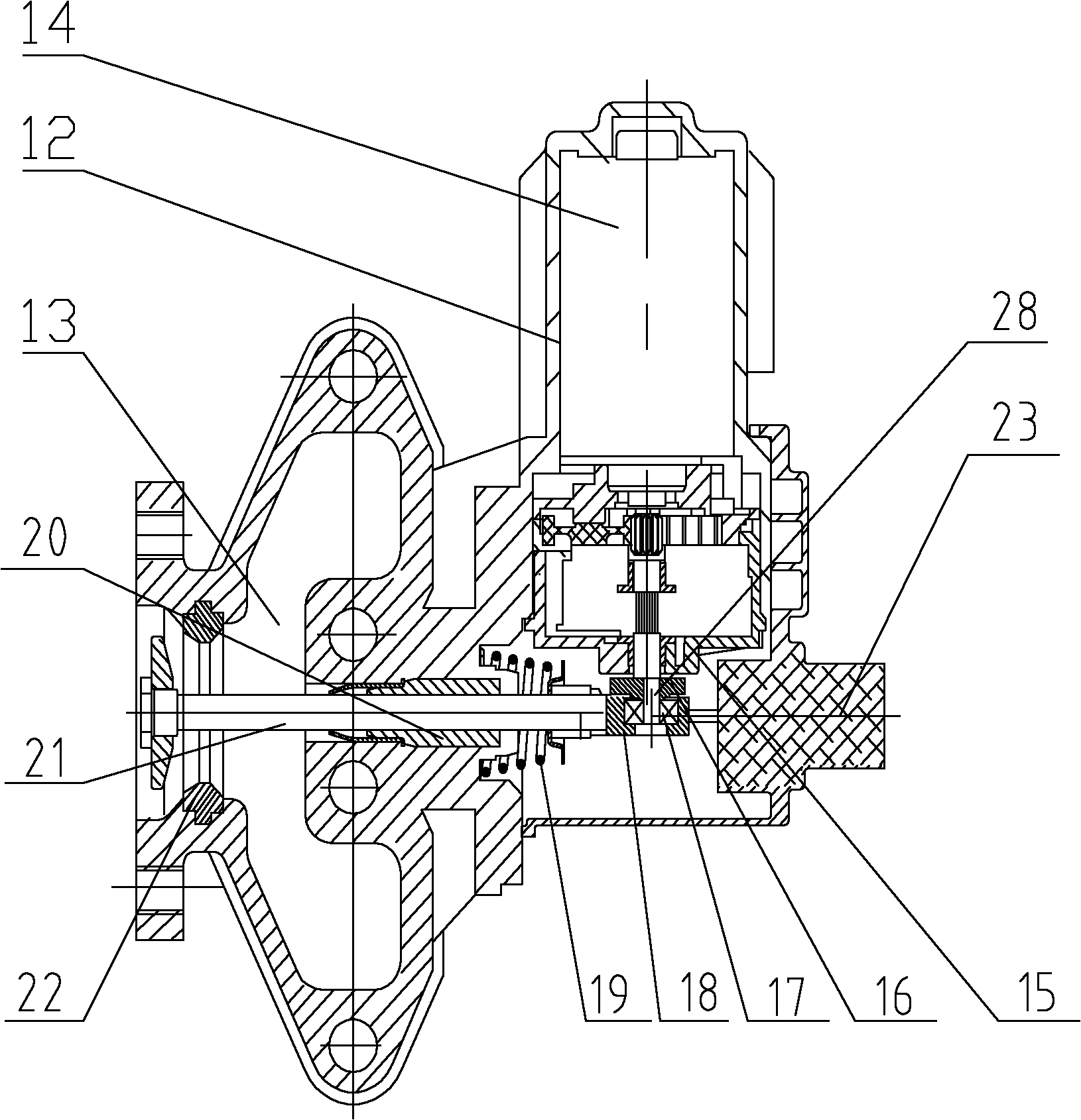 Dual exhaust electric EGR (Exhaust Gas Recirculation) valve