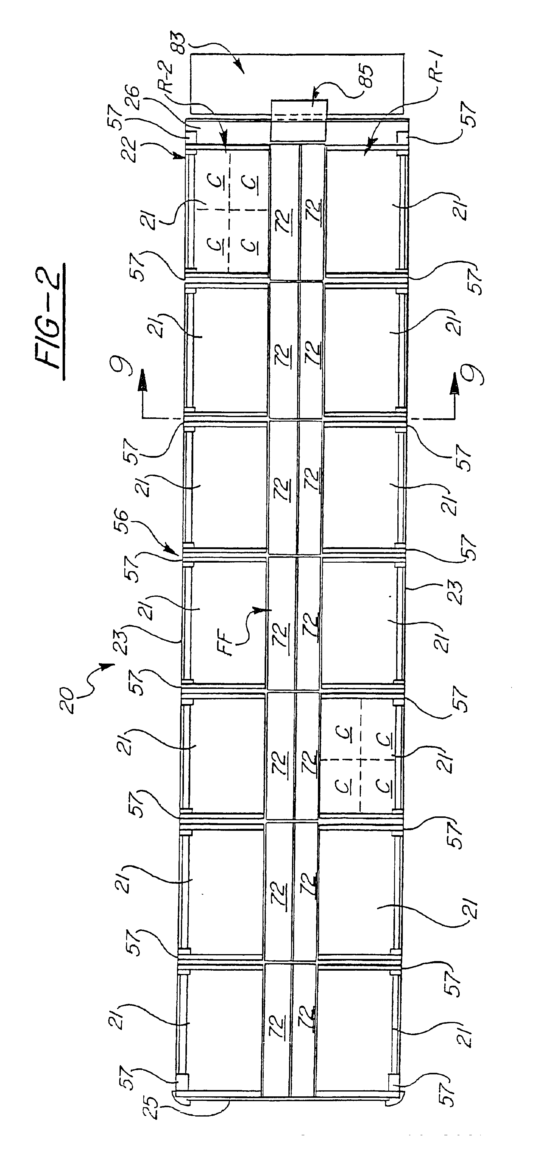 Transport cart system and method of its manufacture and operation