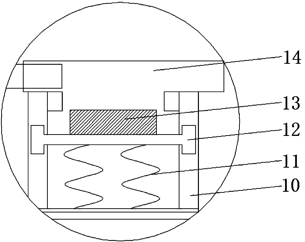 Pin off device for automobile positioning parts