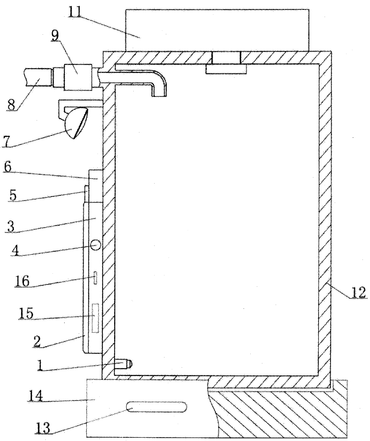 Clinical intelligent thoracic cavity drainage device