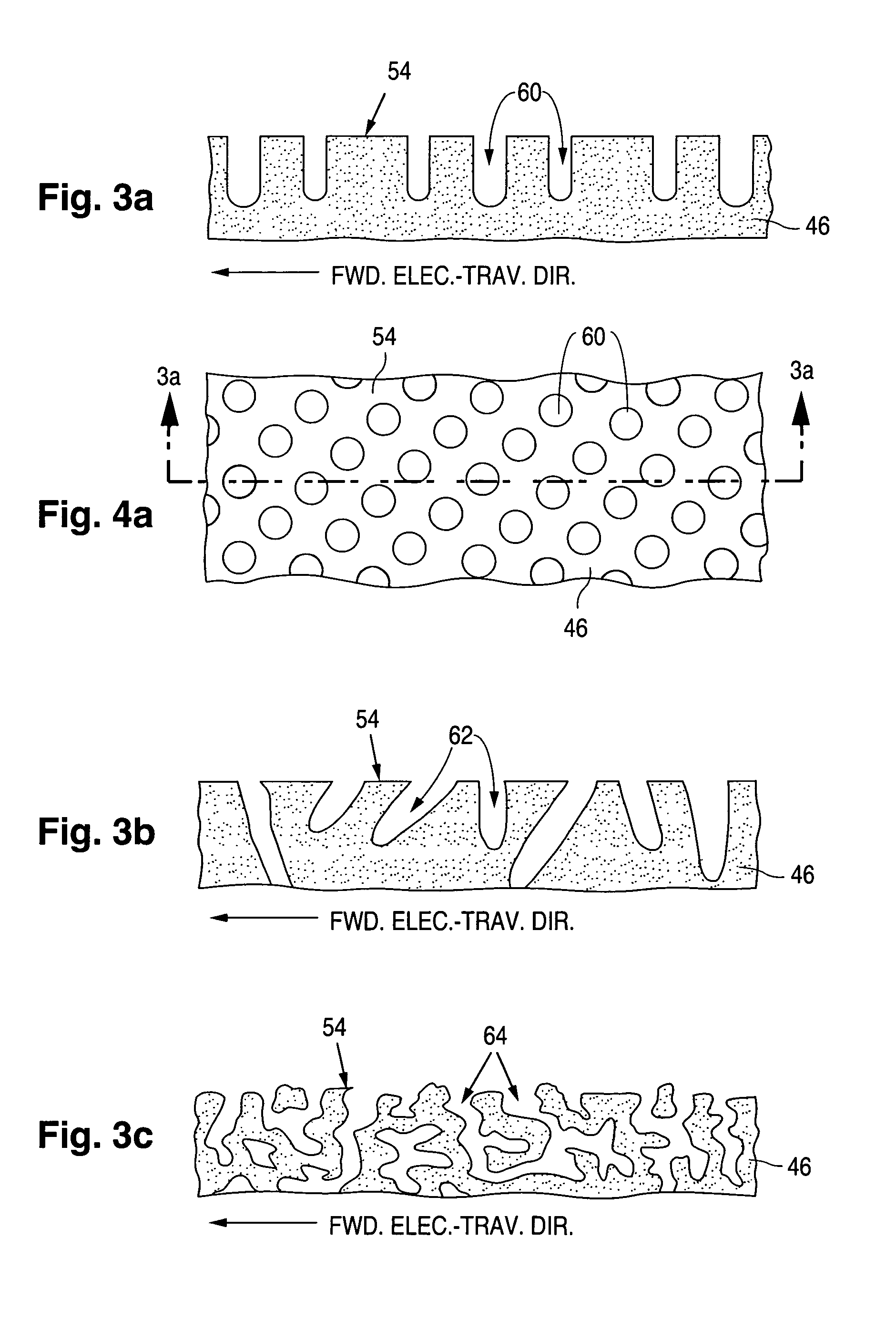 Fabrication of flat-panel display having spacer with rough face for inhibiting secondary electron escape