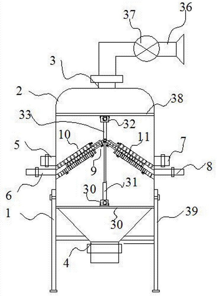Rhombus trajectory moving compound sieve and sieving machine thereof