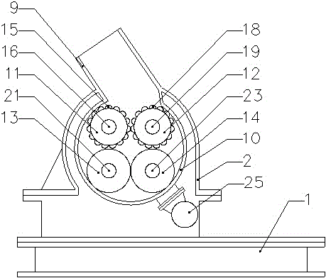 Quartz breaking device