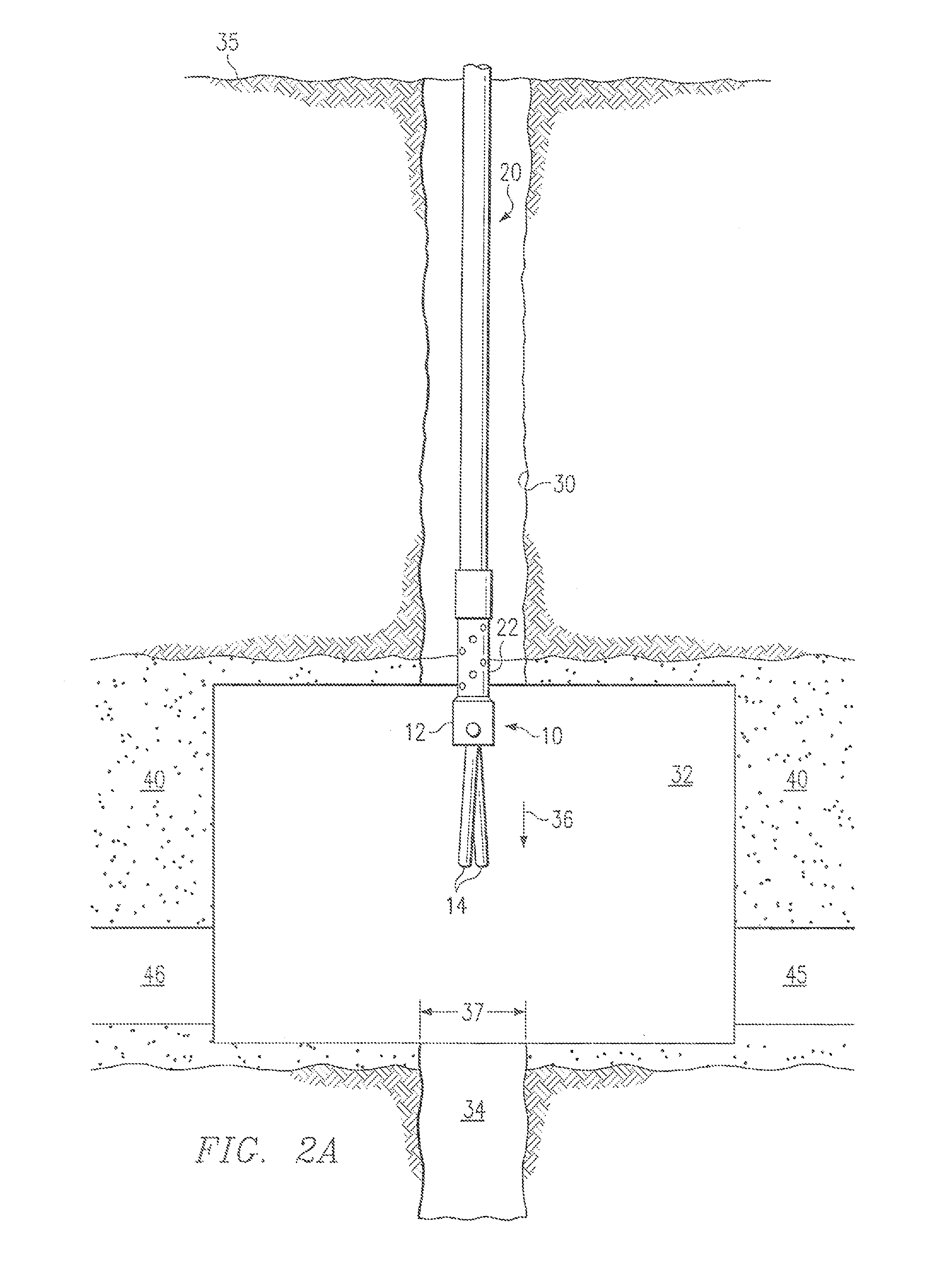 Cavity positioning tool and method
