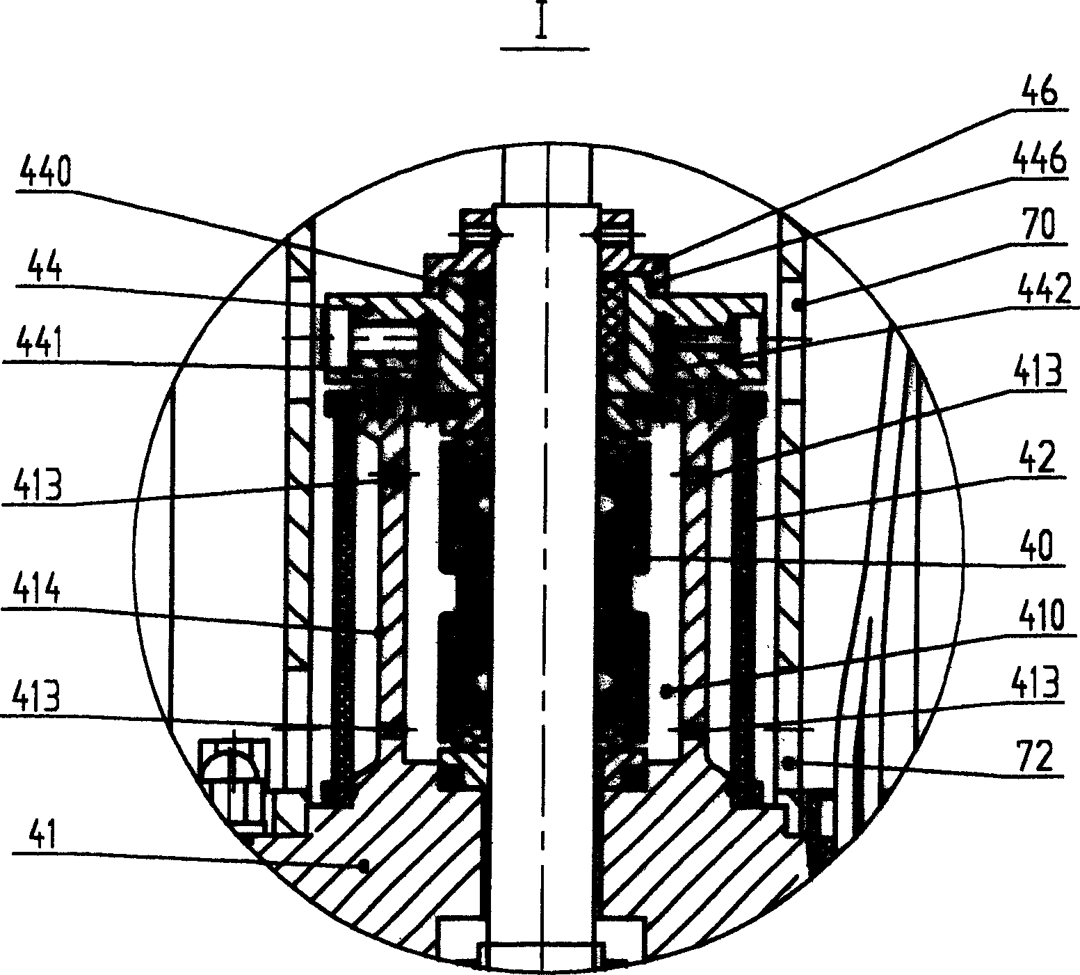 Submersible motor for hot water well